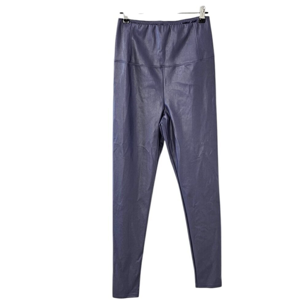 Aritzia Wilfred Free Daria Pant, Brume, Purple, High Rise, Vegan Leather, Large